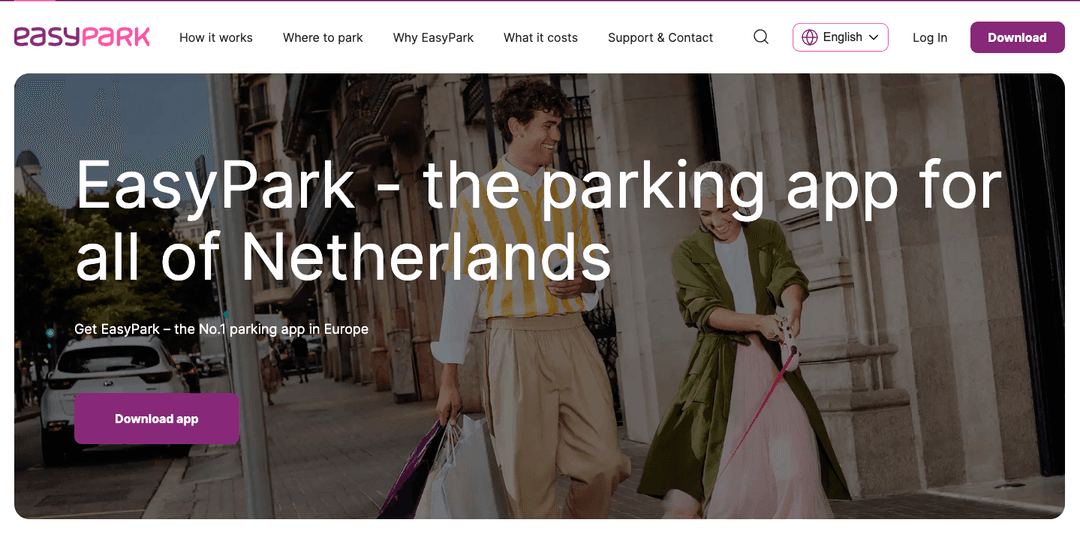 EasyPark Hero image