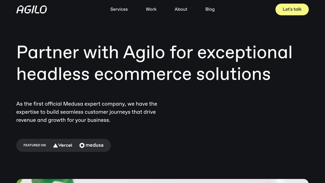 Agilo headless ecommerce
