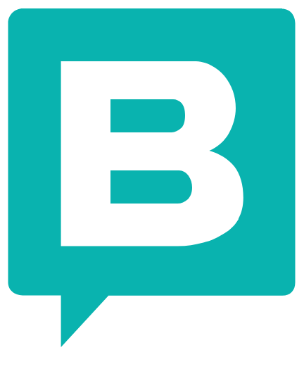 Storyblok teal speech bubble B logo icon