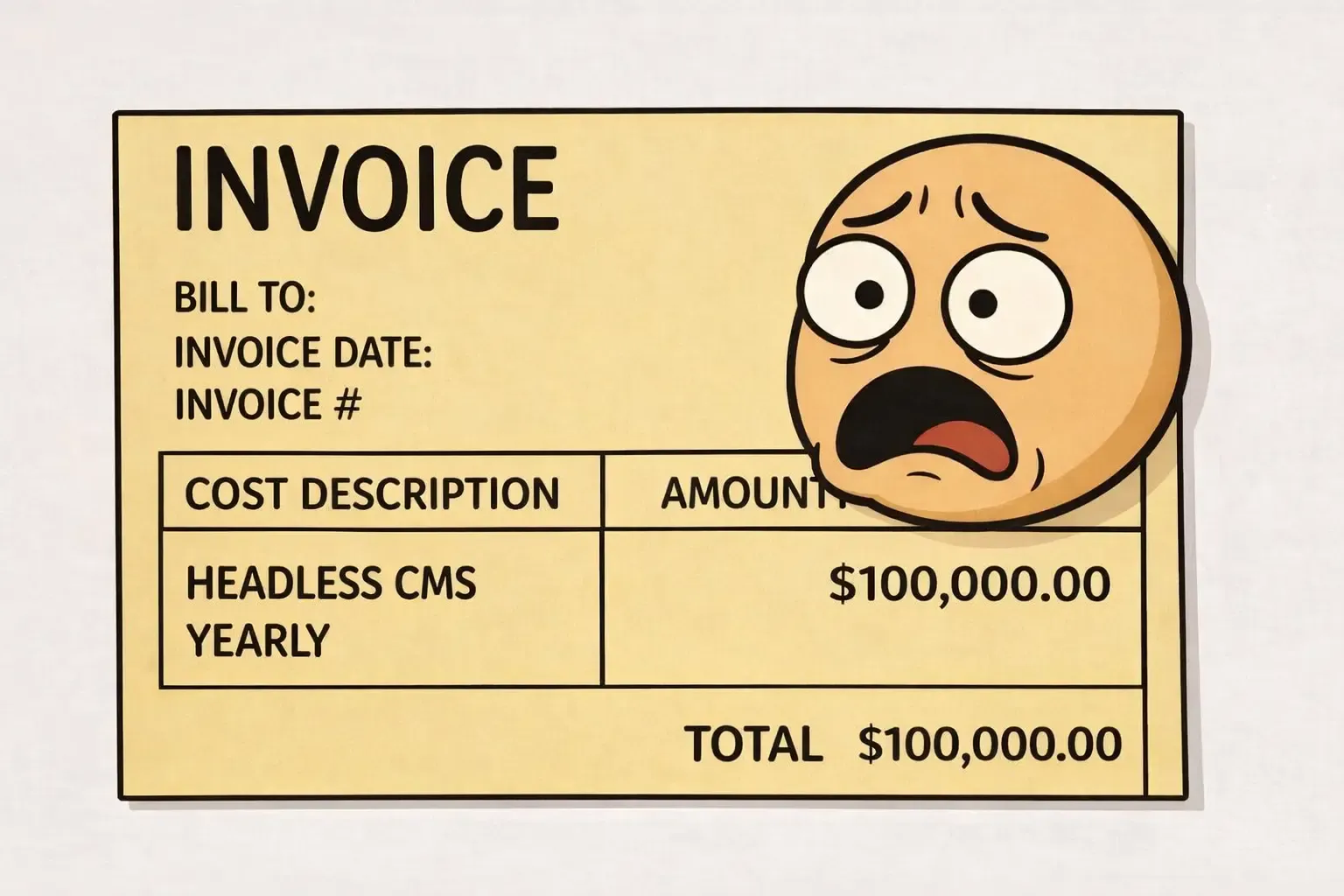 Unexpected skyrocketed costs 