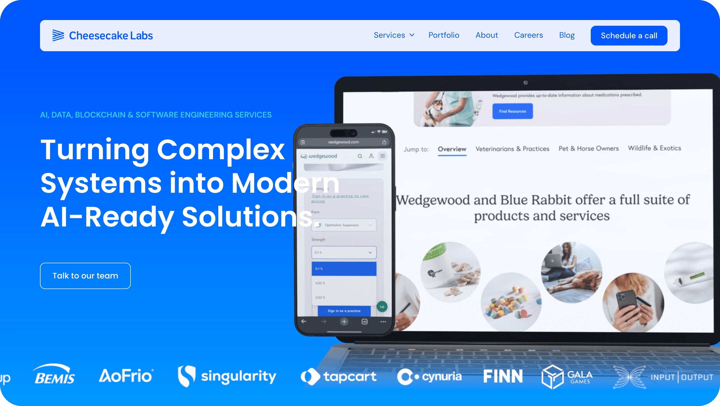 Cheesecake Labs Reactjs Company