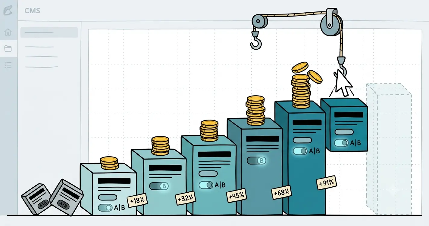 A/B Testing and Analytics Inside Your CMS: How Content Teams Increase Conversion Without Developers