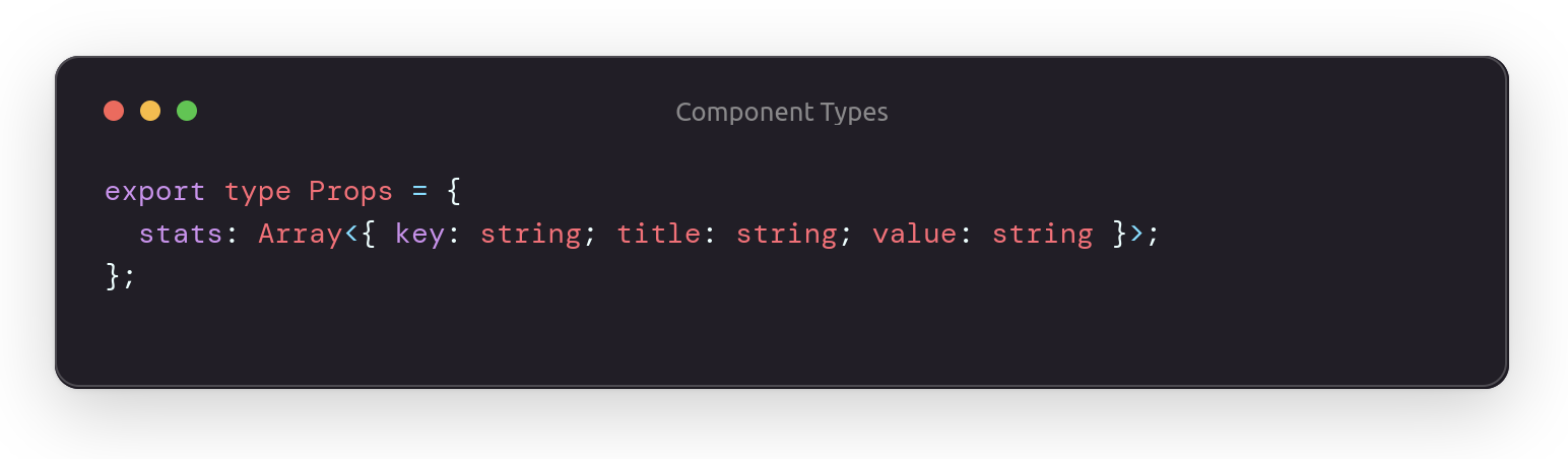 TypeScript Props