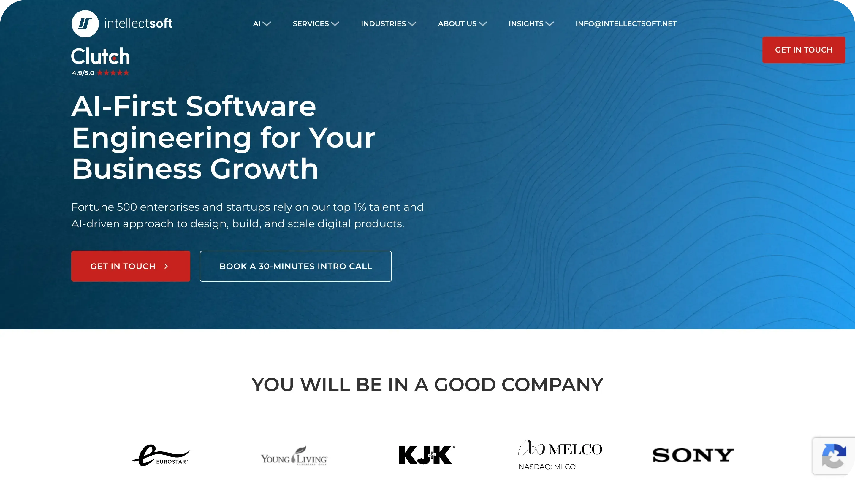 Intelectsoft Reactjs development company